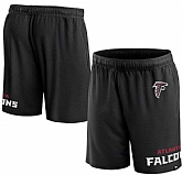 Men's Atlanta Falcons Black Shorts,baseball caps,new era cap wholesale,wholesale hats